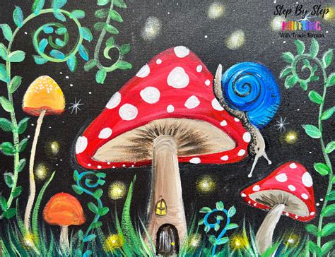 How to Paint Mushrooms: A Journey Through Colors and Imagination