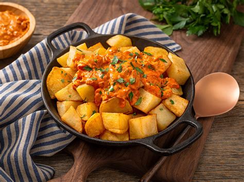  Patatas Bravas!  A Spicy, Tangy Delight From the Heart of Ibiza!